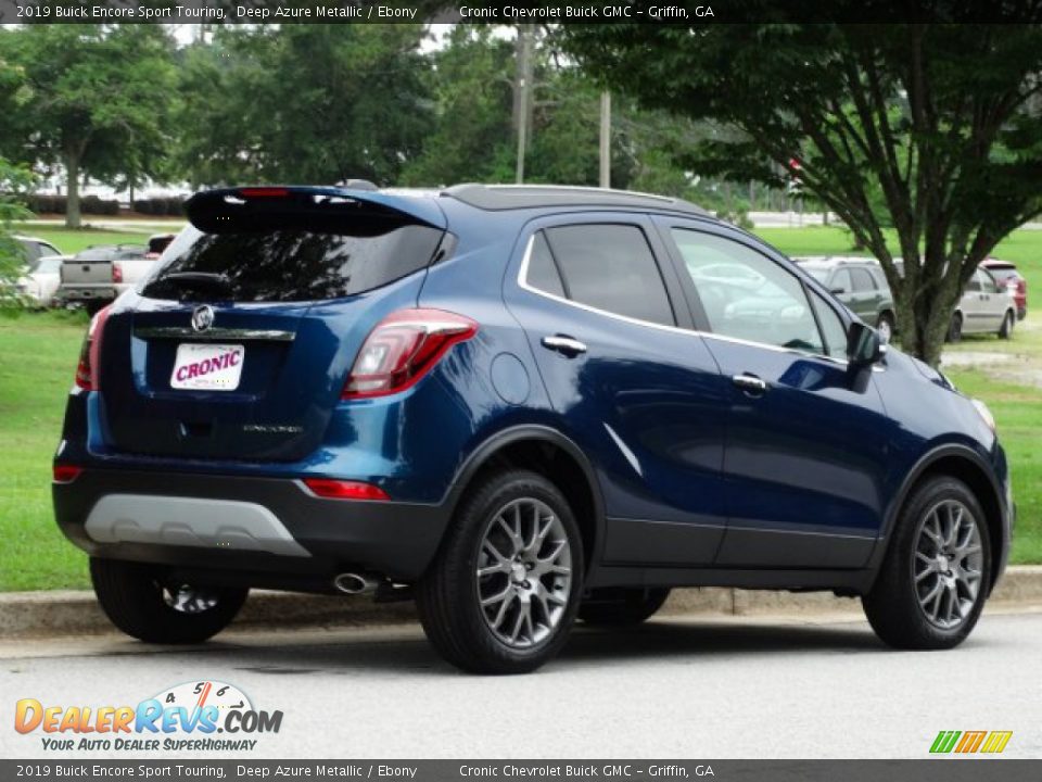 2019 Buick Encore Sport Touring Deep Azure Metallic / Ebony Photo #3