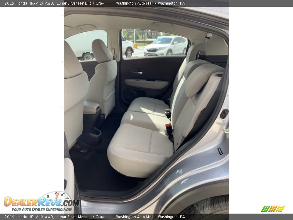 2019 Honda HR-V LX AWD Lunar Silver Metallic / Gray Photo #19
