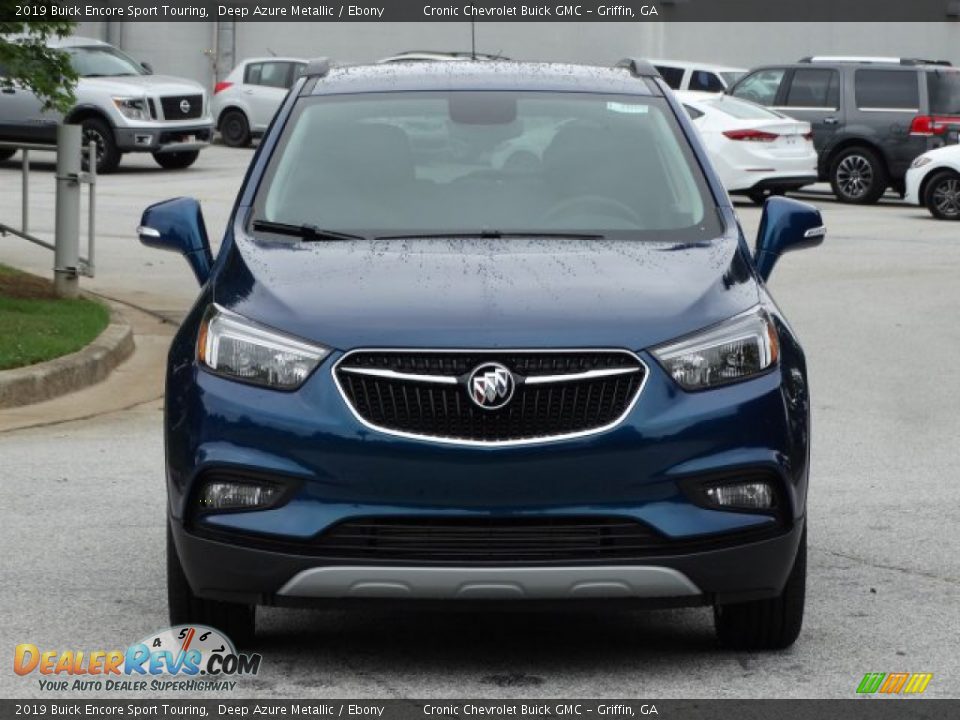 2019 Buick Encore Sport Touring Deep Azure Metallic / Ebony Photo #4