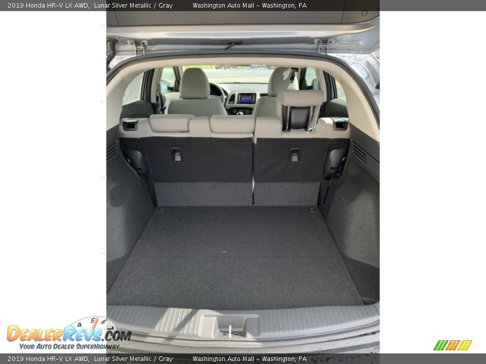 2019 Honda HR-V LX AWD Lunar Silver Metallic / Gray Photo #21