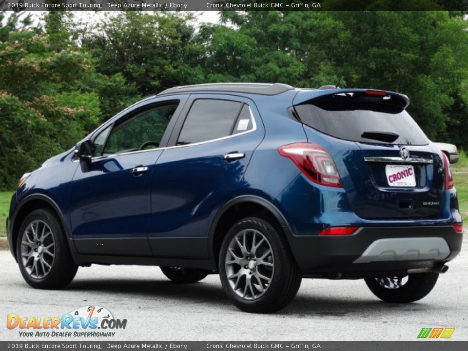 2019 Buick Encore Sport Touring Deep Azure Metallic / Ebony Photo #6