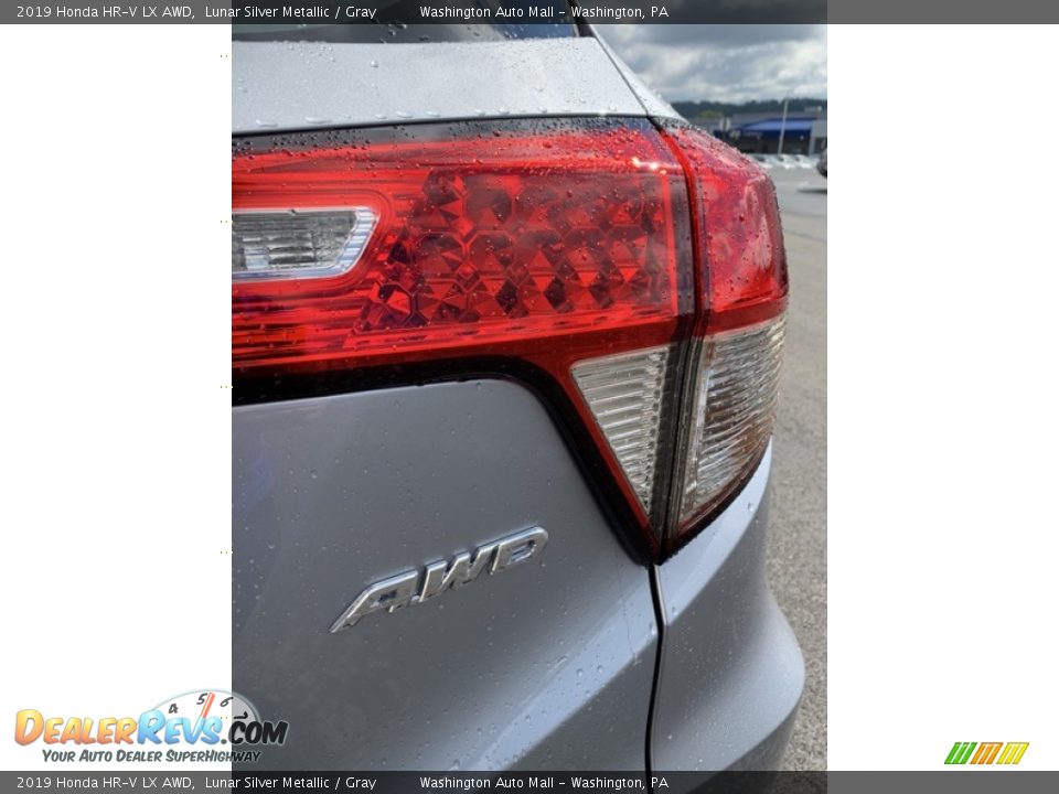 2019 Honda HR-V LX AWD Lunar Silver Metallic / Gray Photo #22