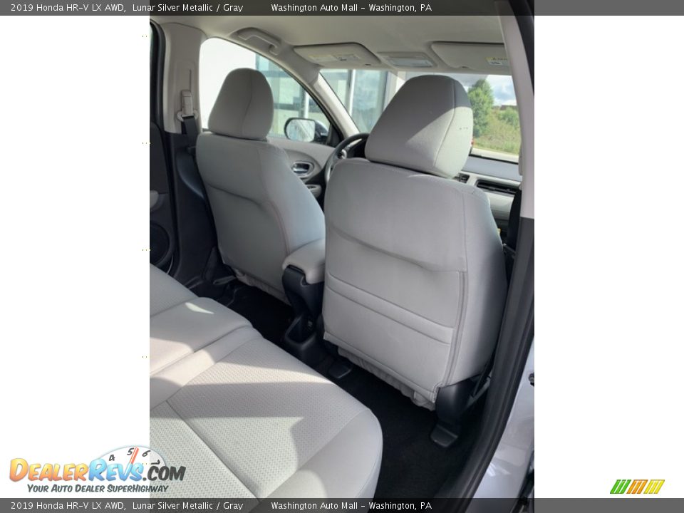 2019 Honda HR-V LX AWD Lunar Silver Metallic / Gray Photo #25