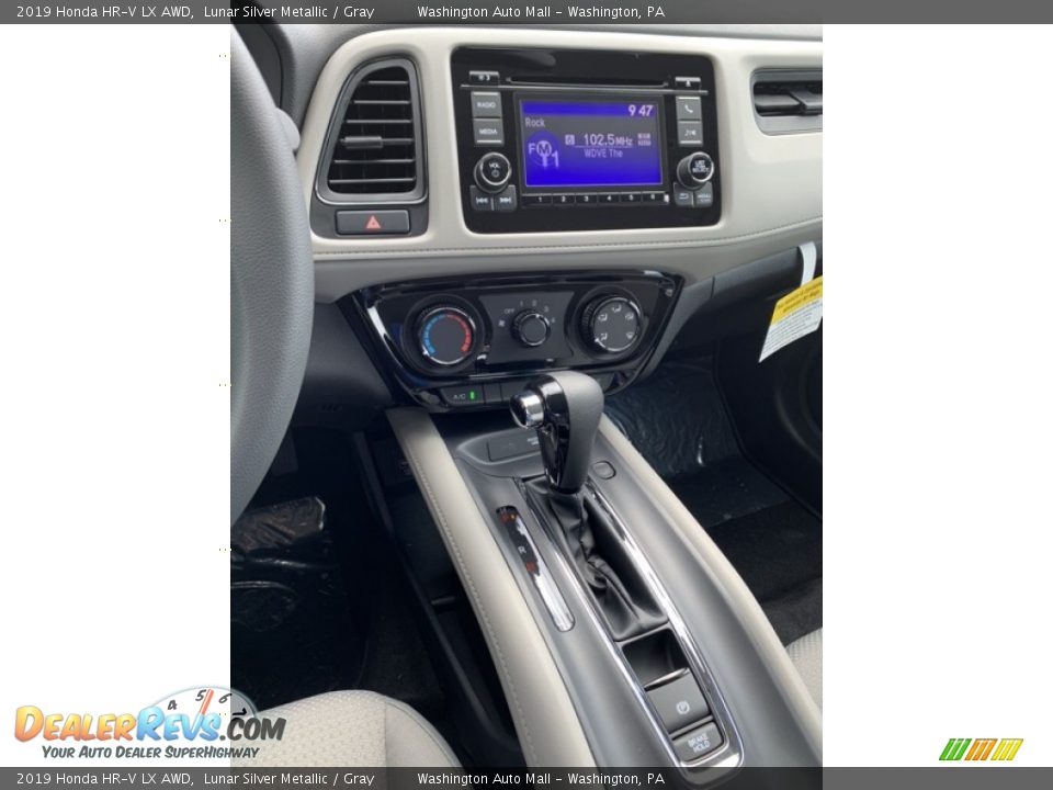 2019 Honda HR-V LX AWD Lunar Silver Metallic / Gray Photo #31