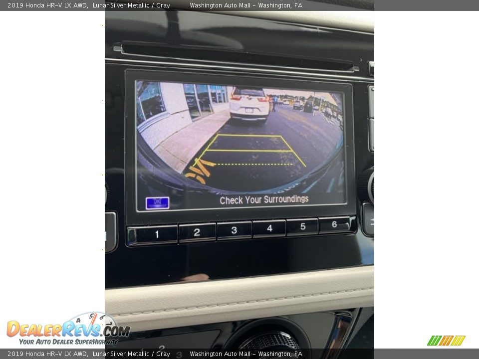 2019 Honda HR-V LX AWD Lunar Silver Metallic / Gray Photo #32