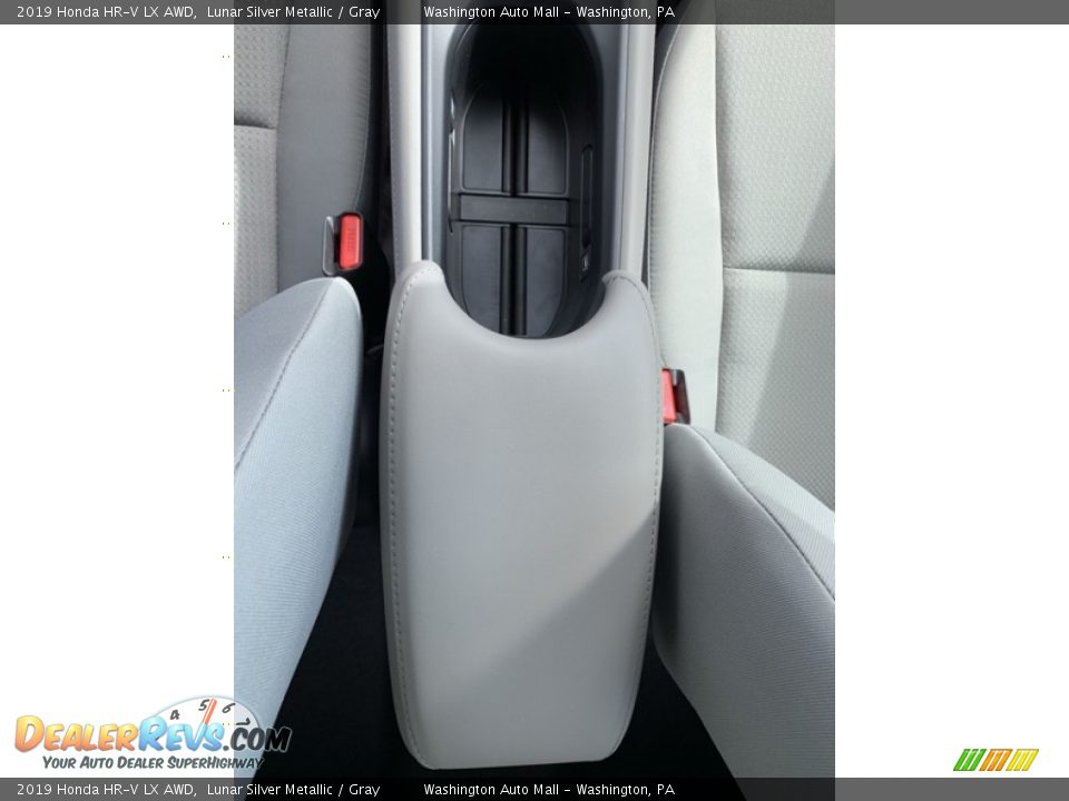 2019 Honda HR-V LX AWD Lunar Silver Metallic / Gray Photo #34