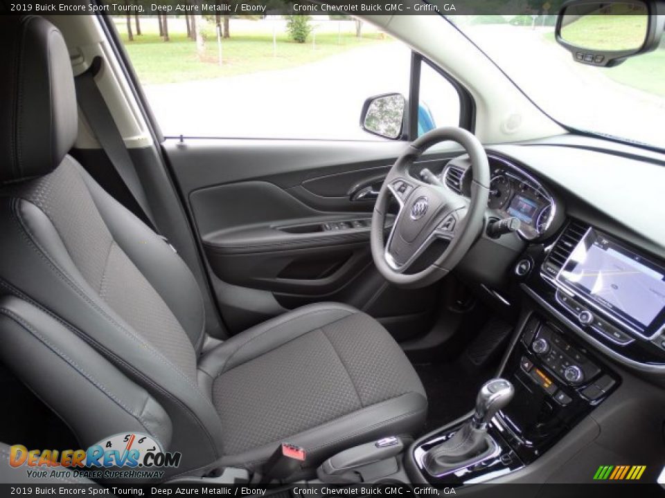 2019 Buick Encore Sport Touring Deep Azure Metallic / Ebony Photo #27