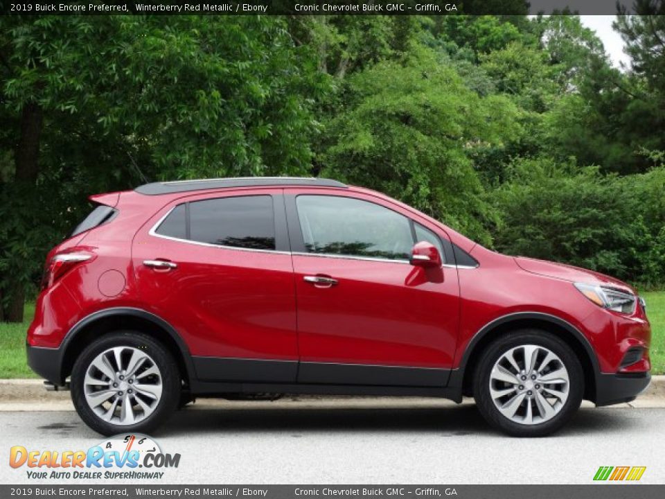 Winterberry Red Metallic 2019 Buick Encore Preferred Photo #2