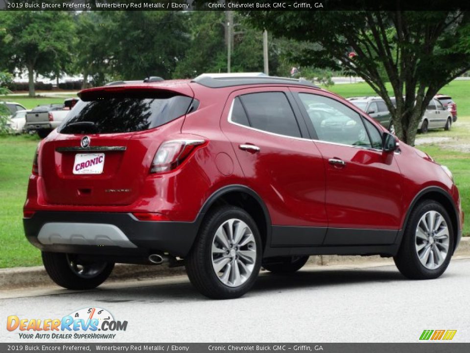 2019 Buick Encore Preferred Winterberry Red Metallic / Ebony Photo #3