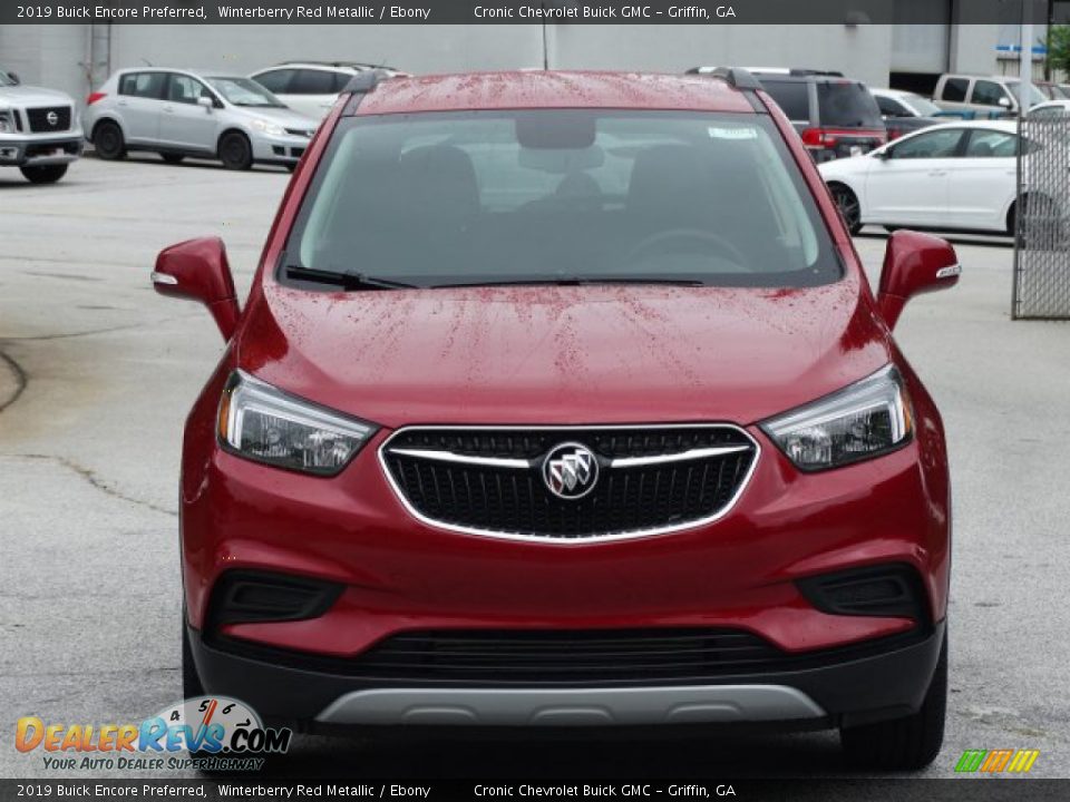 2019 Buick Encore Preferred Winterberry Red Metallic / Ebony Photo #4