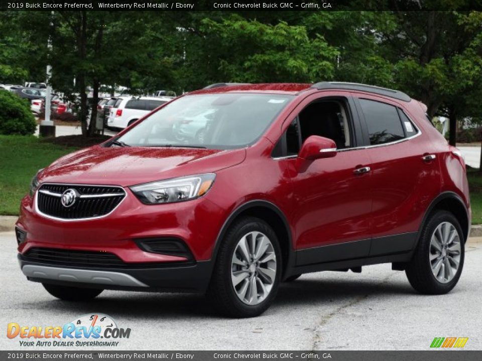 Front 3/4 View of 2019 Buick Encore Preferred Photo #5