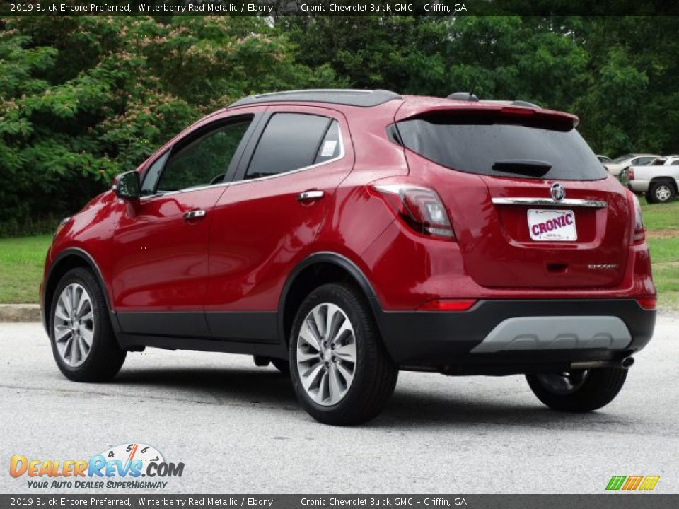 2019 Buick Encore Preferred Winterberry Red Metallic / Ebony Photo #6