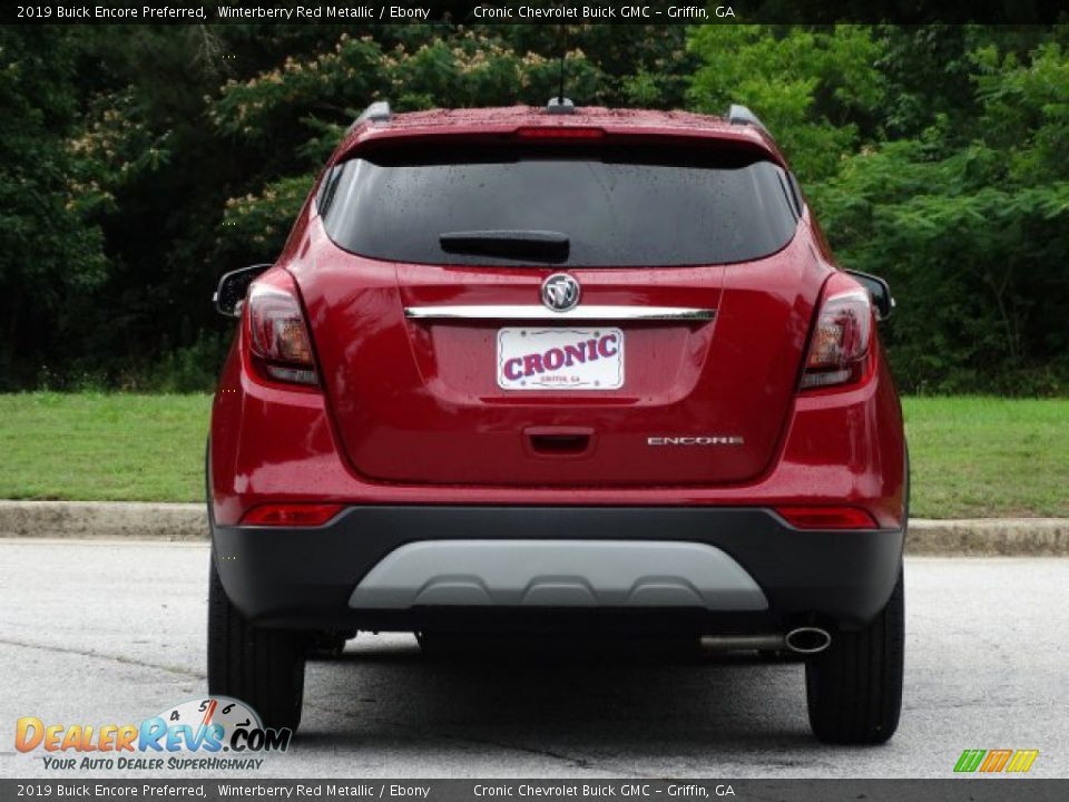 2019 Buick Encore Preferred Winterberry Red Metallic / Ebony Photo #7
