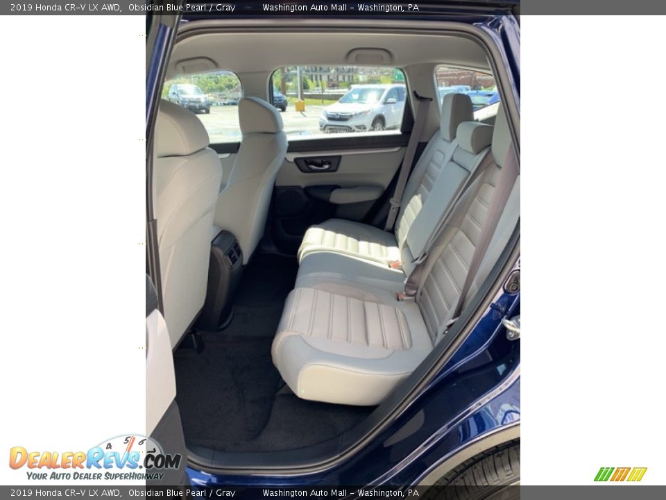 2019 Honda CR-V LX AWD Obsidian Blue Pearl / Gray Photo #19