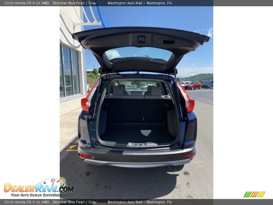 2019 Honda CR-V LX AWD Obsidian Blue Pearl / Gray Photo #20