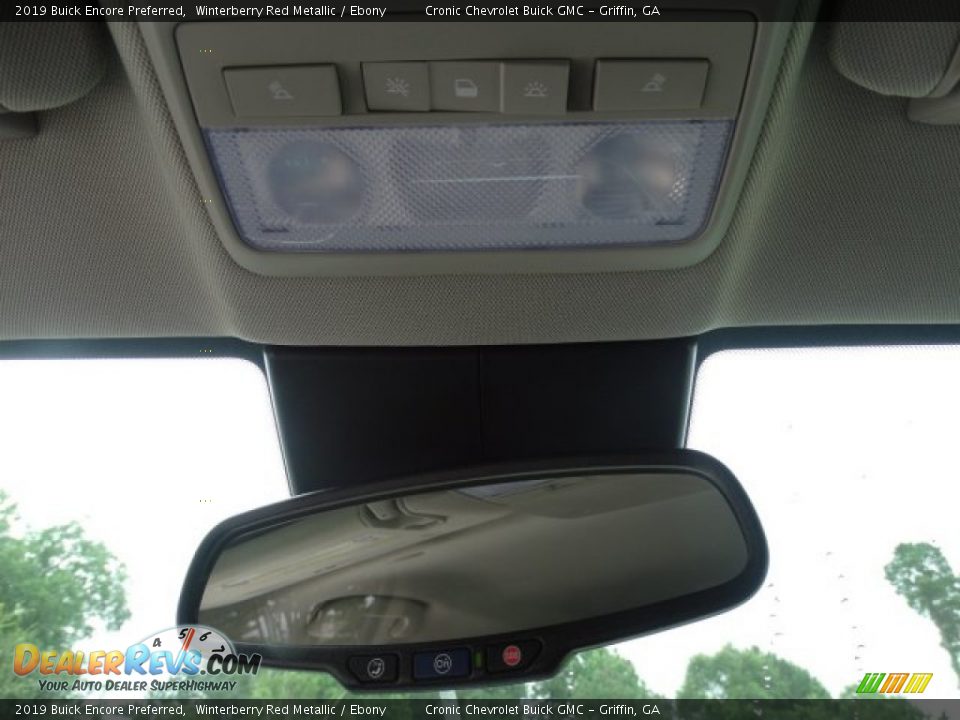 2019 Buick Encore Preferred Winterberry Red Metallic / Ebony Photo #19