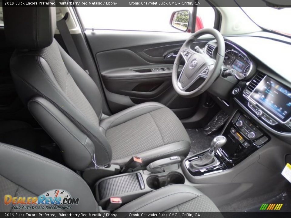 Ebony Interior - 2019 Buick Encore Preferred Photo #27