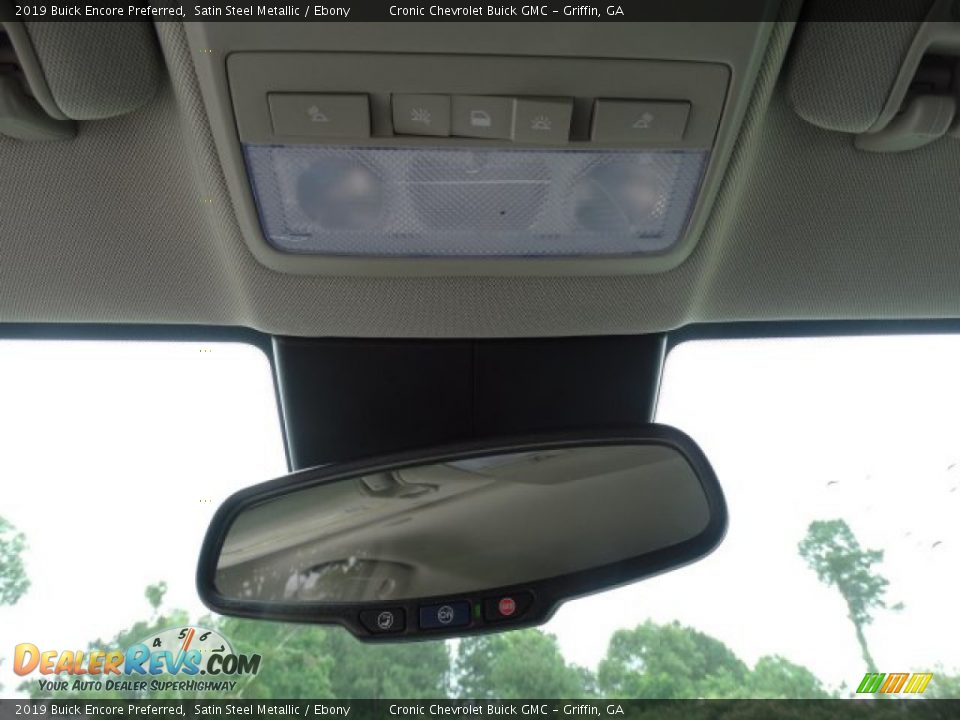 2019 Buick Encore Preferred Satin Steel Metallic / Ebony Photo #19