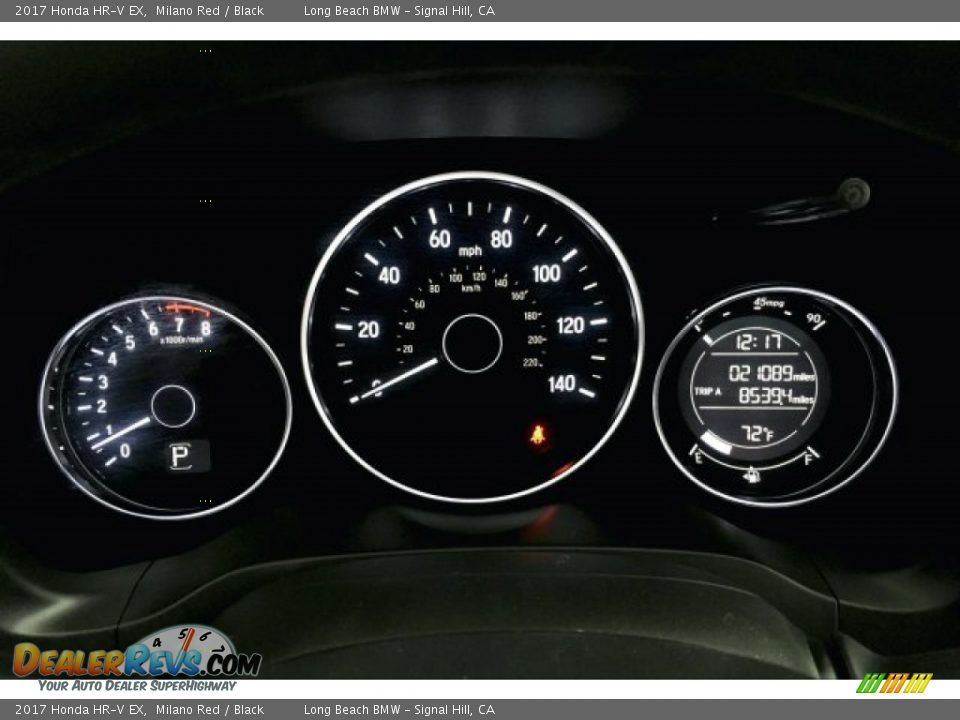 2017 Honda HR-V EX Milano Red / Black Photo #16