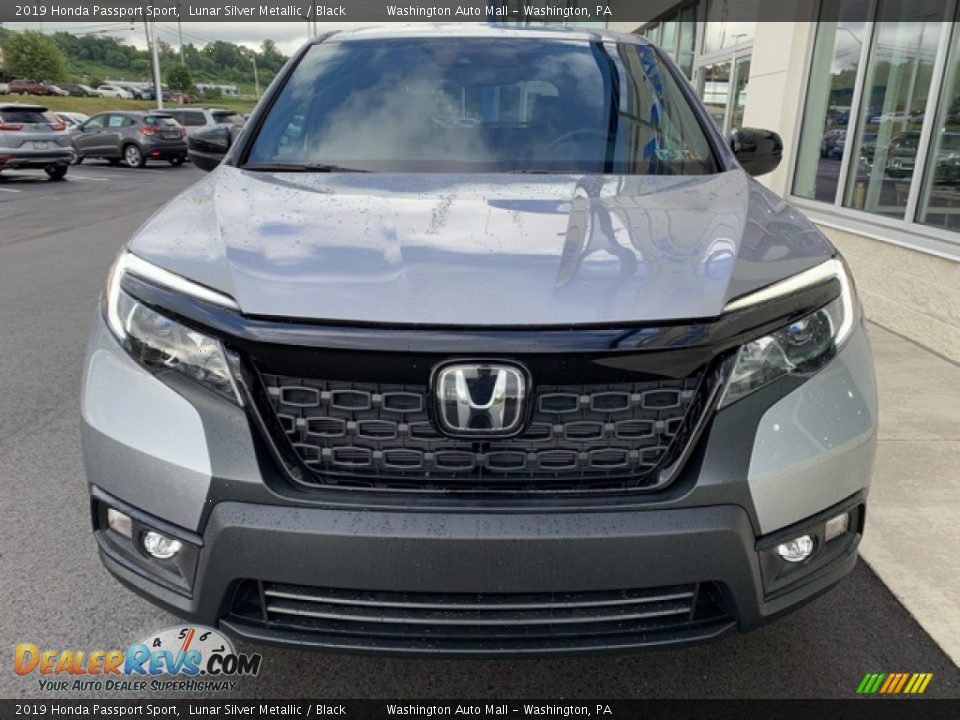 2019 Honda Passport Sport Lunar Silver Metallic / Black Photo #3