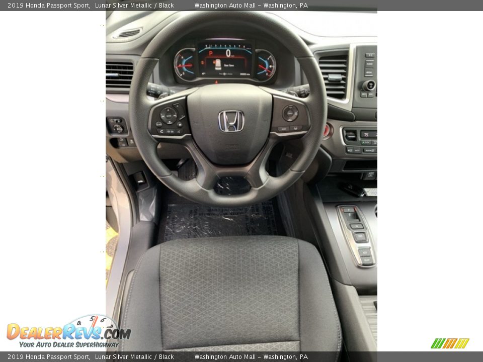 2019 Honda Passport Sport Lunar Silver Metallic / Black Photo #13