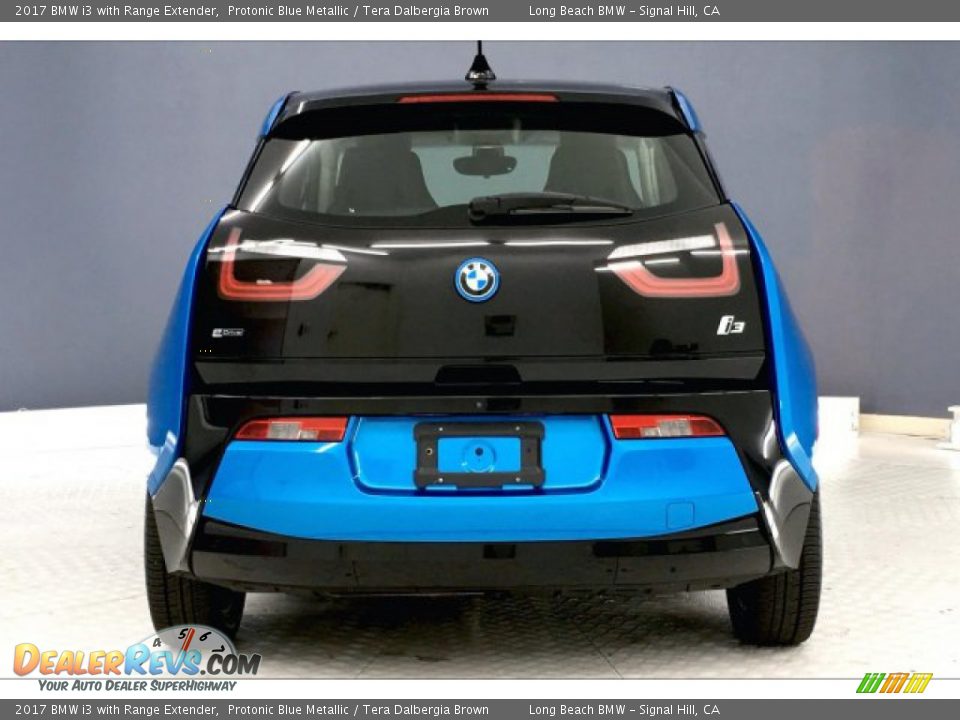 2017 BMW i3 with Range Extender Protonic Blue Metallic / Tera Dalbergia Brown Photo #3