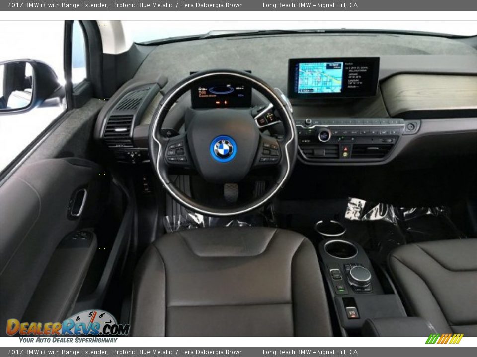 2017 BMW i3 with Range Extender Protonic Blue Metallic / Tera Dalbergia Brown Photo #4