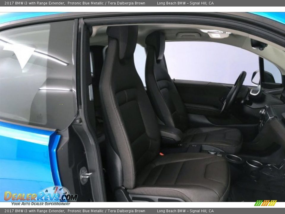 2017 BMW i3 with Range Extender Protonic Blue Metallic / Tera Dalbergia Brown Photo #6