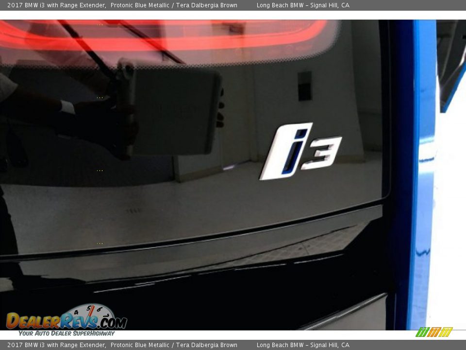 2017 BMW i3 with Range Extender Protonic Blue Metallic / Tera Dalbergia Brown Photo #7