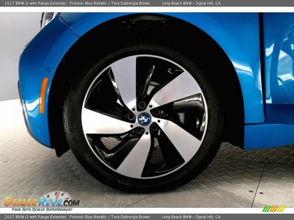 2017 BMW i3 with Range Extender Protonic Blue Metallic / Tera Dalbergia Brown Photo #8