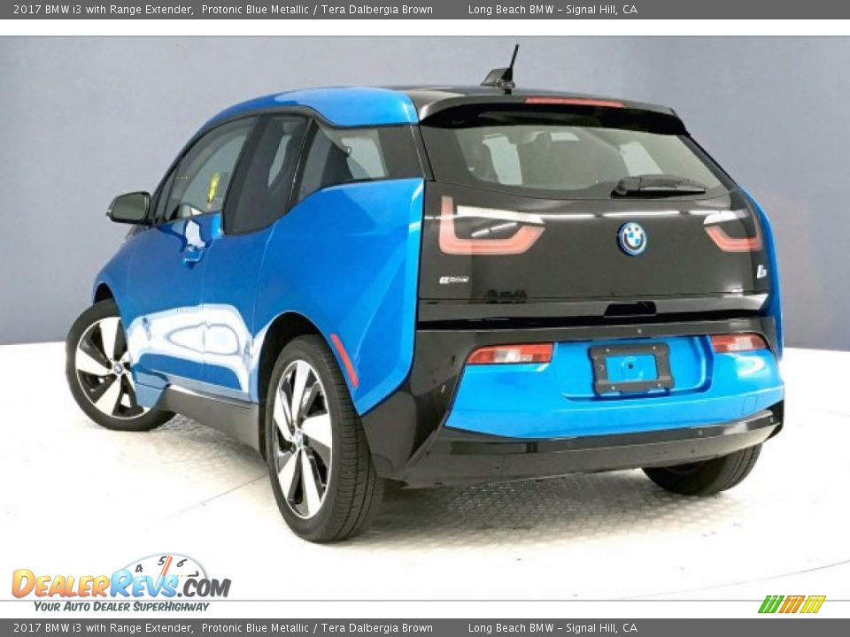 2017 BMW i3 with Range Extender Protonic Blue Metallic / Tera Dalbergia Brown Photo #10