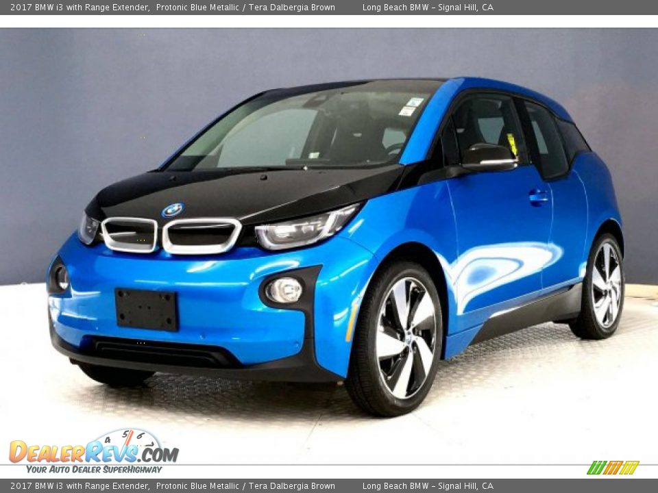 2017 BMW i3 with Range Extender Protonic Blue Metallic / Tera Dalbergia Brown Photo #12