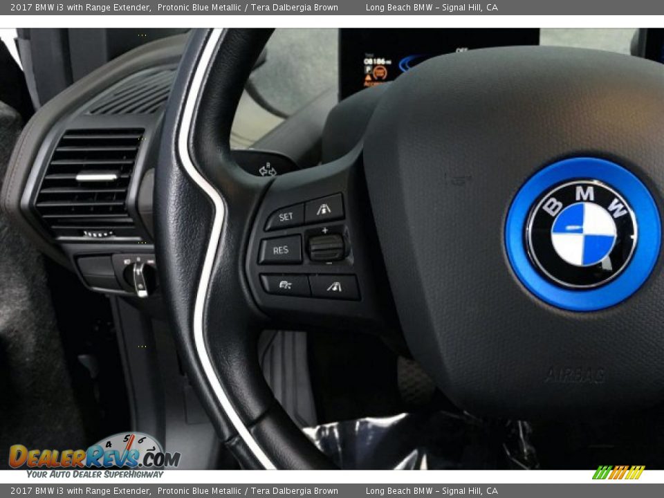 2017 BMW i3 with Range Extender Protonic Blue Metallic / Tera Dalbergia Brown Photo #14