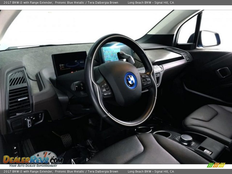 2017 BMW i3 with Range Extender Protonic Blue Metallic / Tera Dalbergia Brown Photo #17