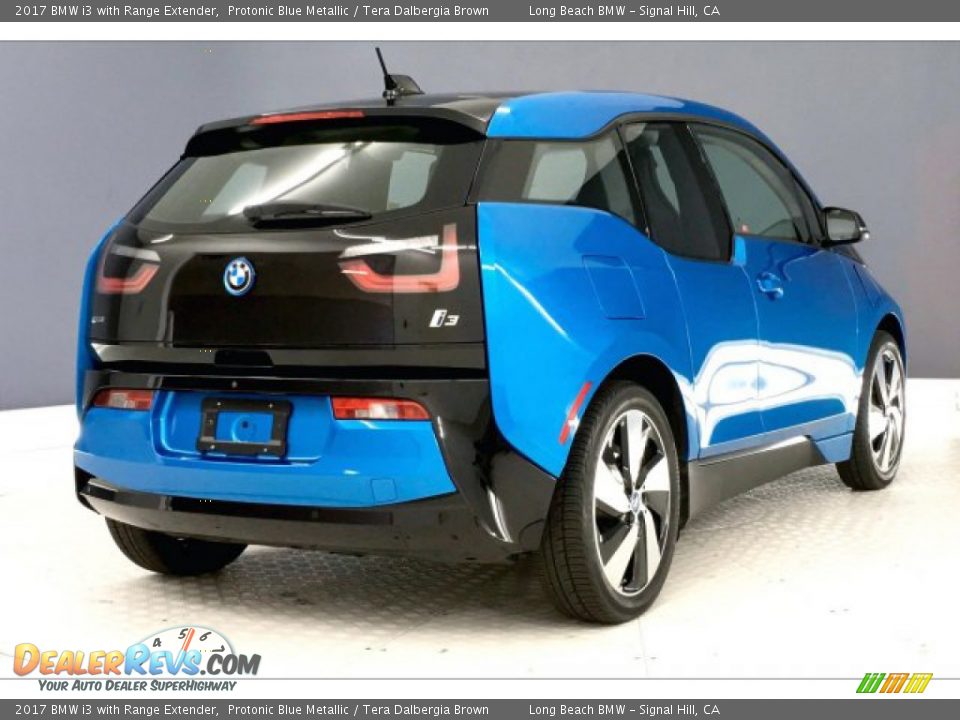 2017 BMW i3 with Range Extender Protonic Blue Metallic / Tera Dalbergia Brown Photo #29