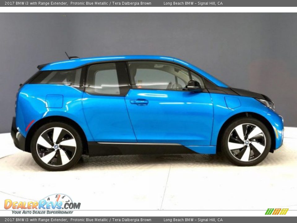 2017 BMW i3 with Range Extender Protonic Blue Metallic / Tera Dalbergia Brown Photo #30