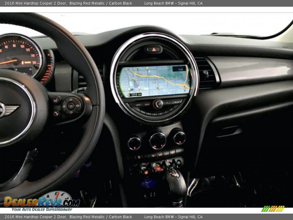2016 Mini Hardtop Cooper 2 Door Blazing Red Metallic / Carbon Black Photo #5