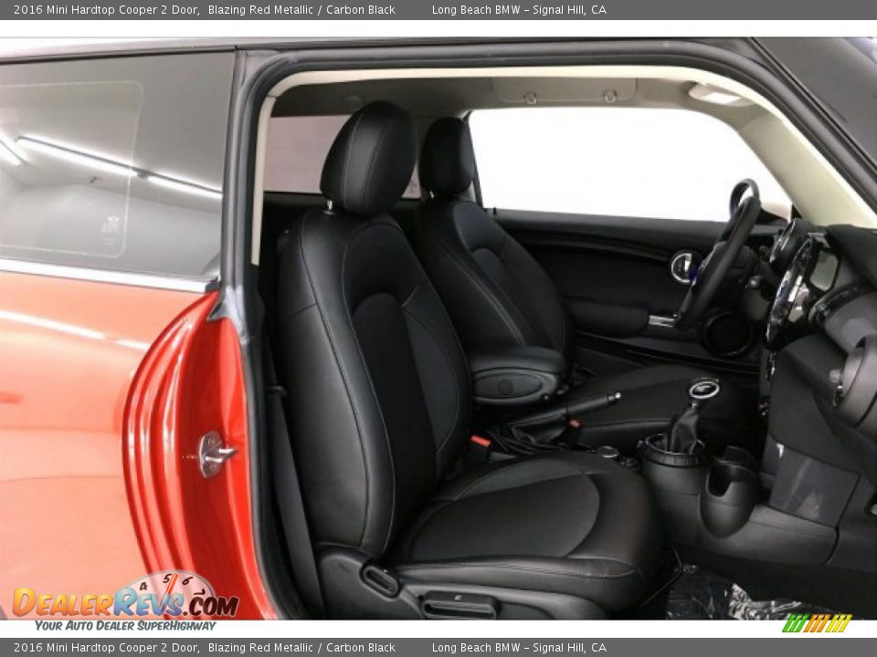 2016 Mini Hardtop Cooper 2 Door Blazing Red Metallic / Carbon Black Photo #6