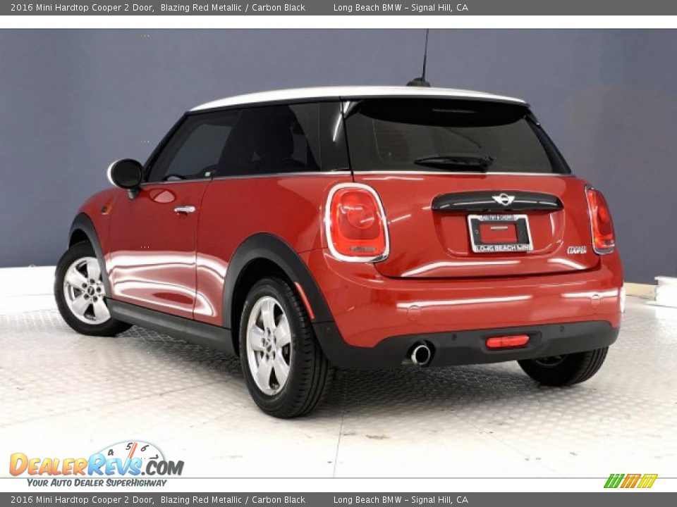 2016 Mini Hardtop Cooper 2 Door Blazing Red Metallic / Carbon Black Photo #10