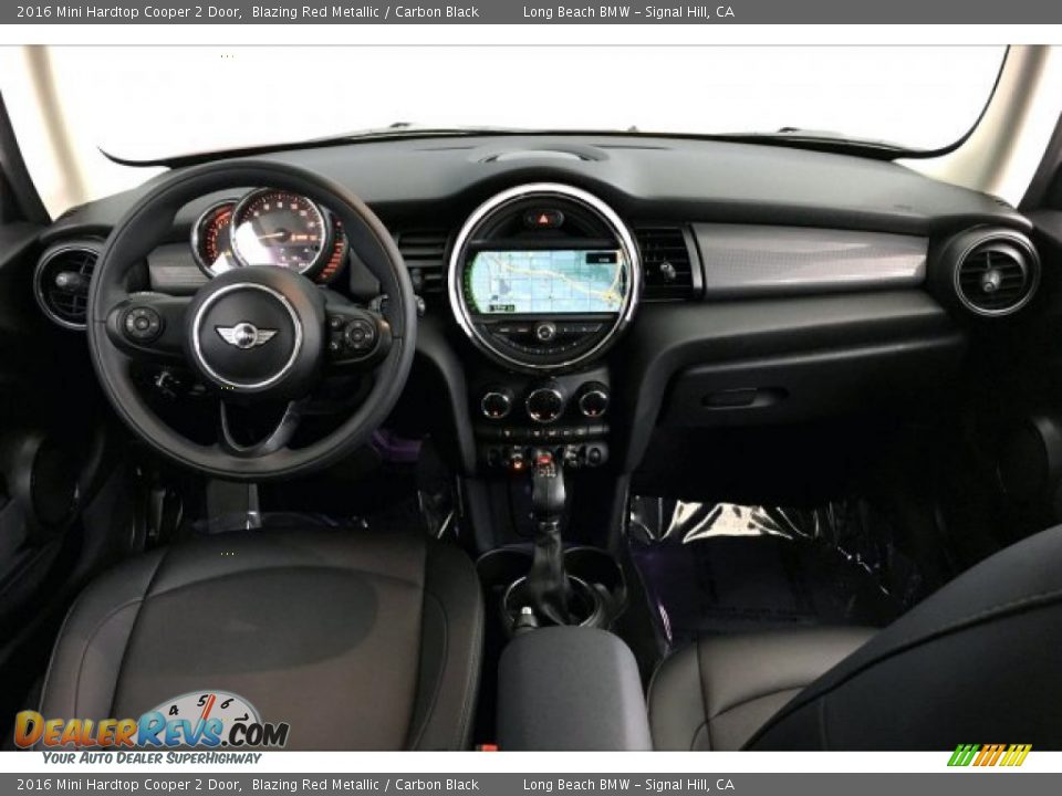 2016 Mini Hardtop Cooper 2 Door Blazing Red Metallic / Carbon Black Photo #20