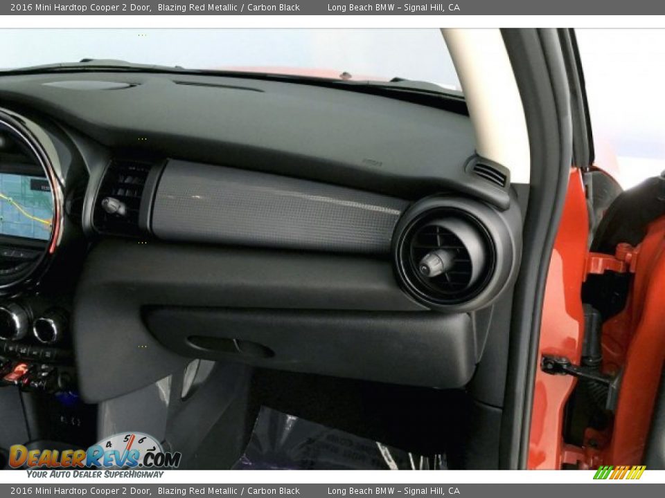 2016 Mini Hardtop Cooper 2 Door Blazing Red Metallic / Carbon Black Photo #24