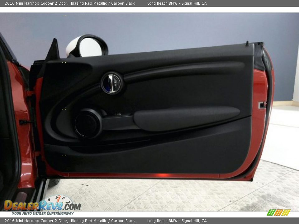 2016 Mini Hardtop Cooper 2 Door Blazing Red Metallic / Carbon Black Photo #25
