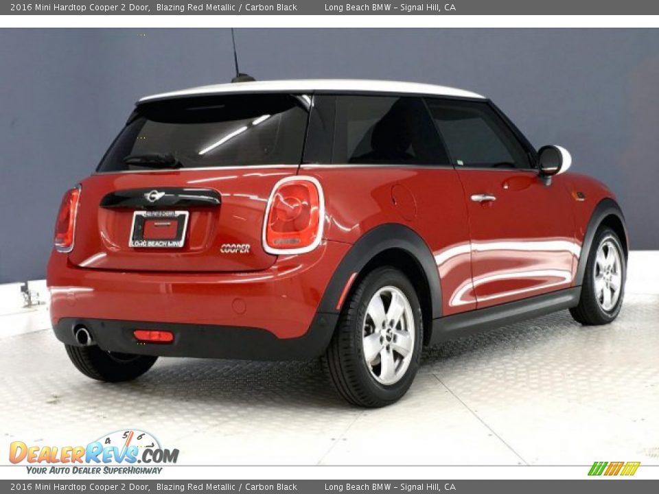 2016 Mini Hardtop Cooper 2 Door Blazing Red Metallic / Carbon Black Photo #29