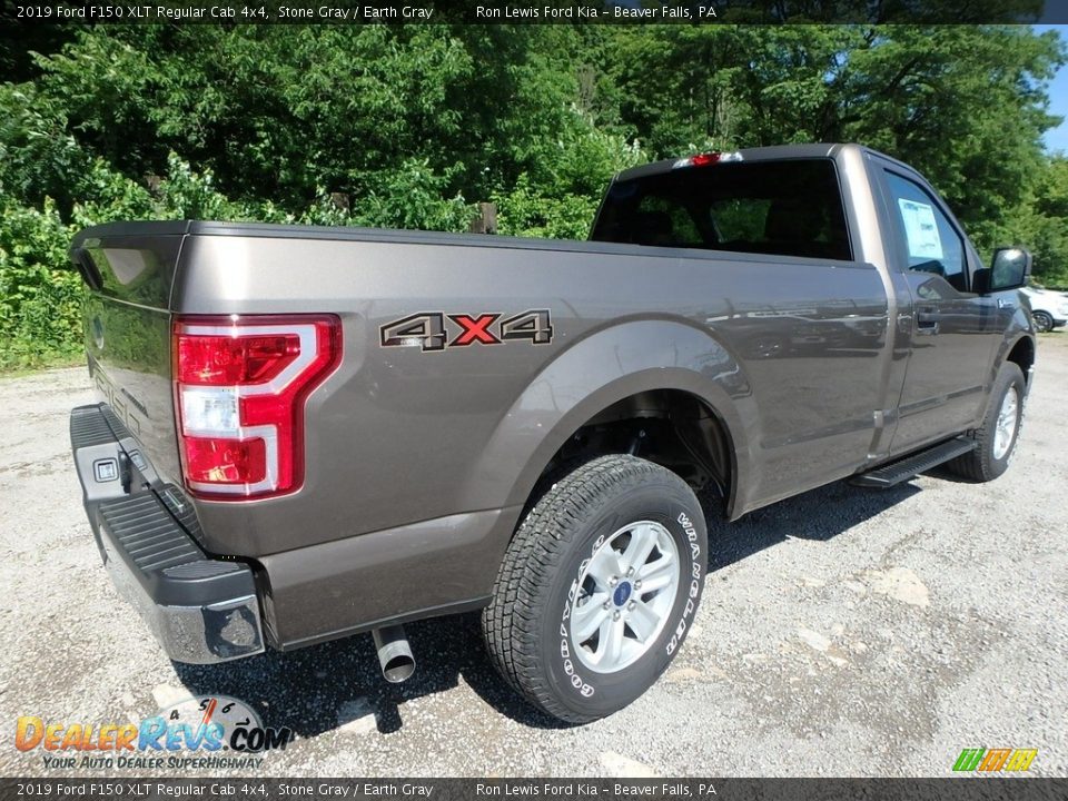 2019 Ford F150 XLT Regular Cab 4x4 Stone Gray / Earth Gray Photo #5