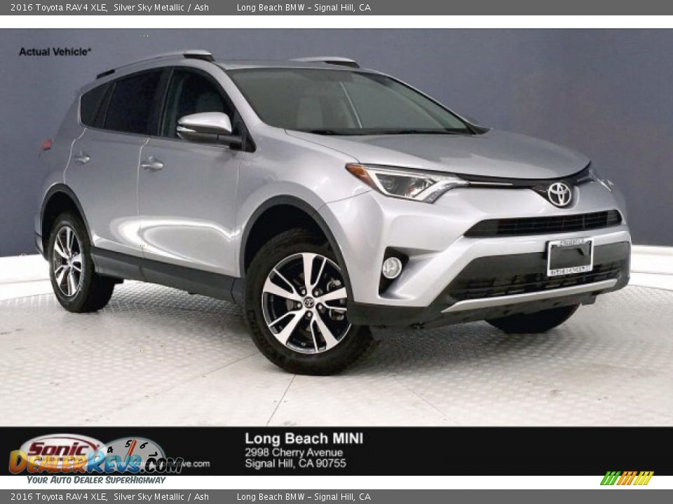 2016 Toyota RAV4 XLE Silver Sky Metallic / Ash Photo #1