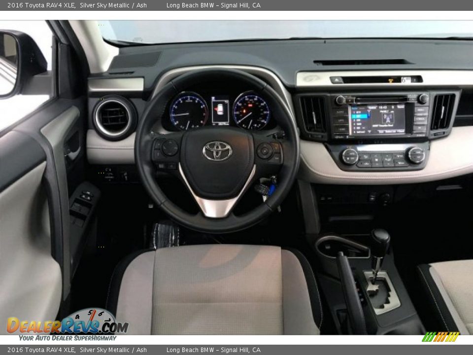 2016 Toyota RAV4 XLE Silver Sky Metallic / Ash Photo #4