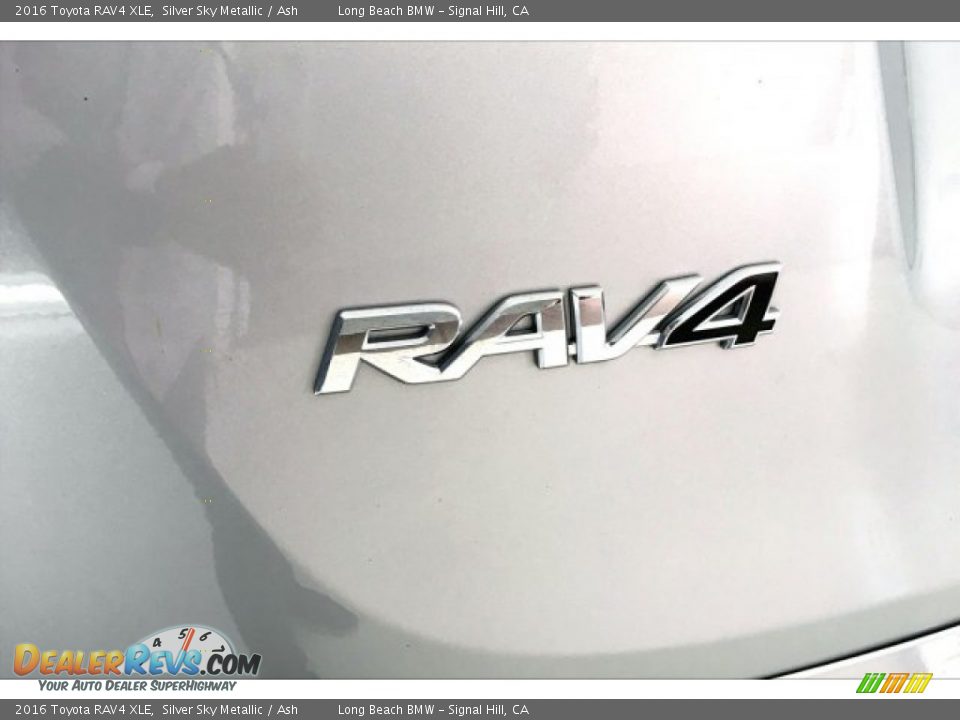 2016 Toyota RAV4 XLE Silver Sky Metallic / Ash Photo #7