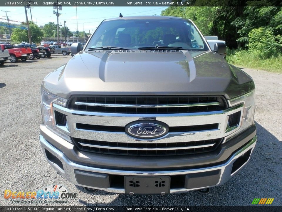 2019 Ford F150 XLT Regular Cab 4x4 Stone Gray / Earth Gray Photo #10
