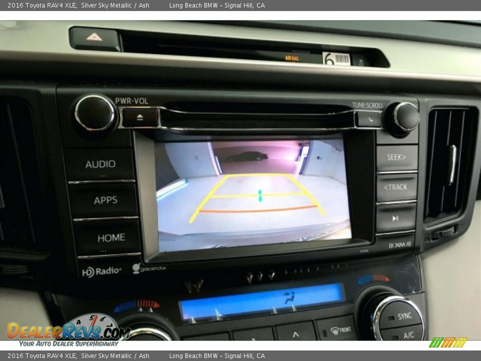 2016 Toyota RAV4 XLE Silver Sky Metallic / Ash Photo #13