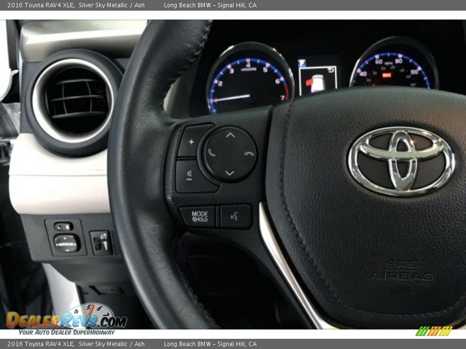 2016 Toyota RAV4 XLE Silver Sky Metallic / Ash Photo #14